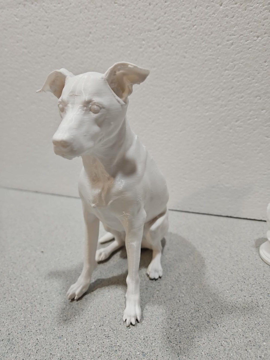 Black and White Dog Memorial